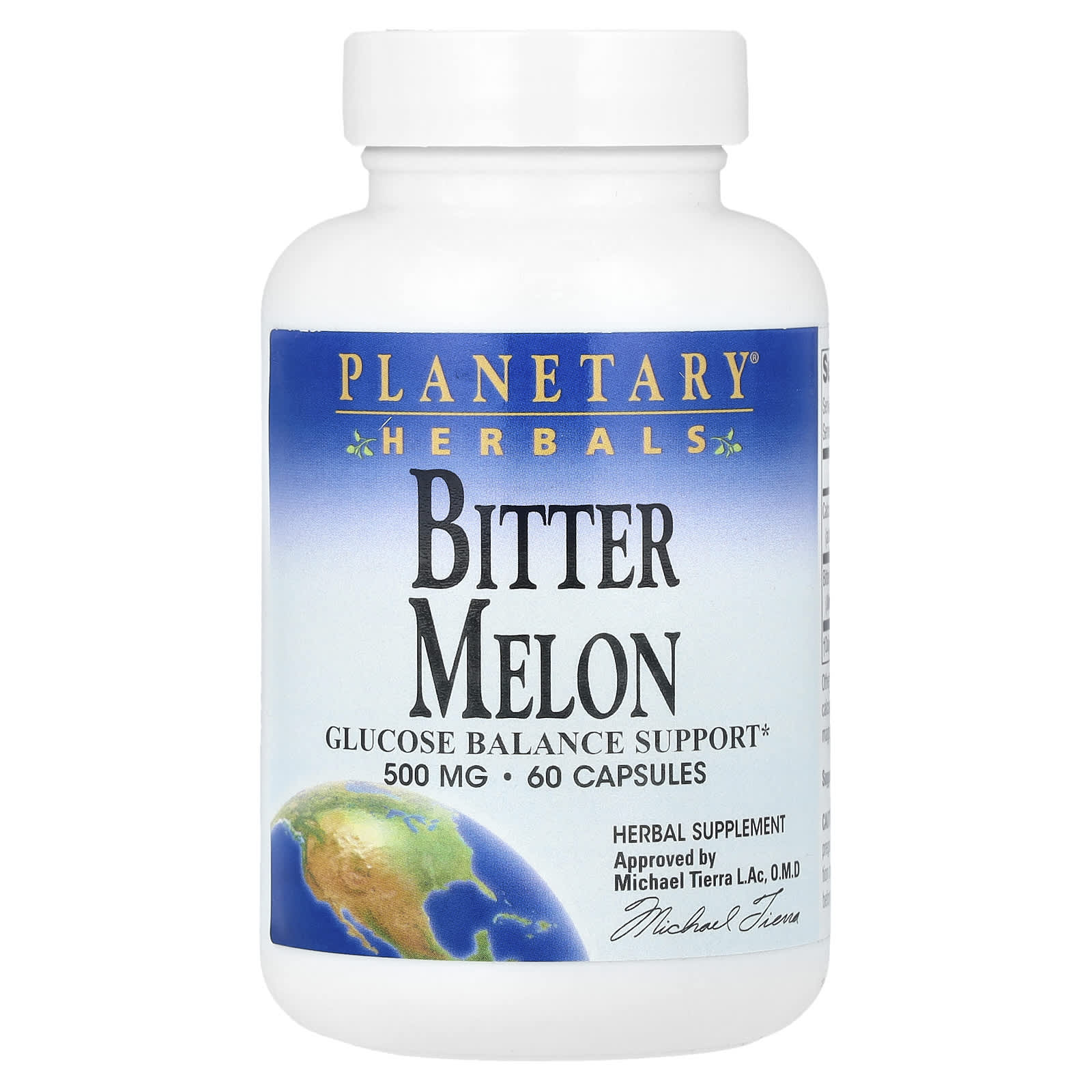 Горькая дыня Planetary Herbals, 60 капсул