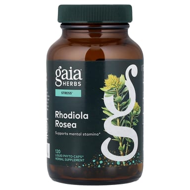 Родиола Gaia Herbs Rosea, 120 мг, жидкая форма