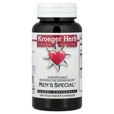 Мужской комплекс Kroeger Herb Co, 100 вегетарианских капсул