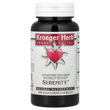 Сердечное здоровье Kroeger Herb Co, 100 вегетарианских капсул