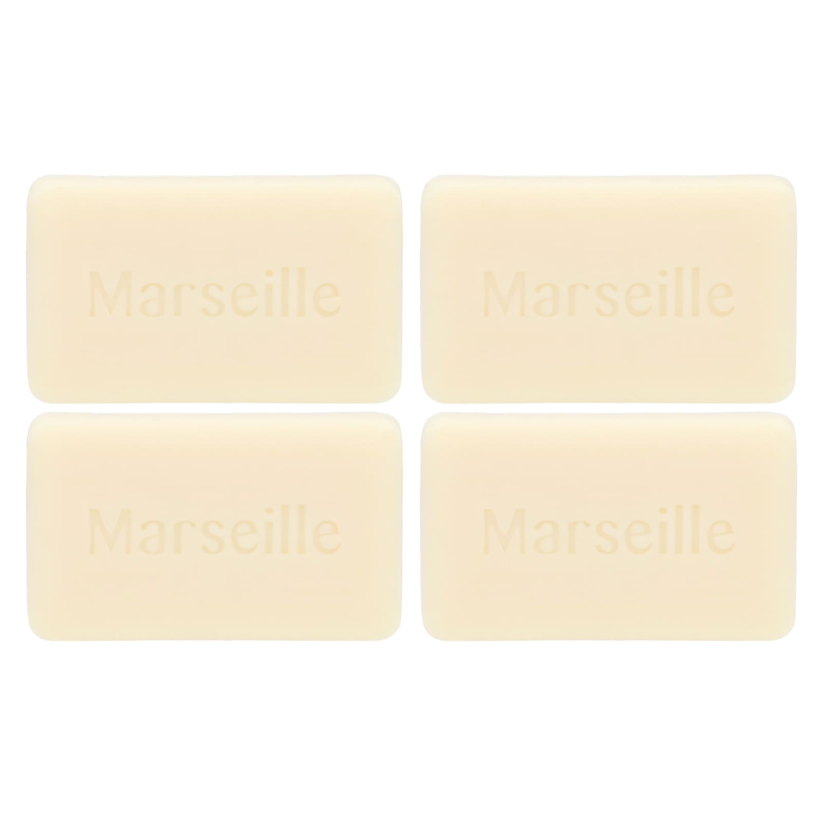Мыло A La Maison de Provence Hand & Body Soap Hypoallergenic Unscented, 100 г, 4 шт., батончик — фото 3