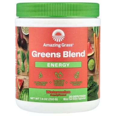 Зеленый комплекс Amazing Grass Energy, оттенок Watermelon, 210 г