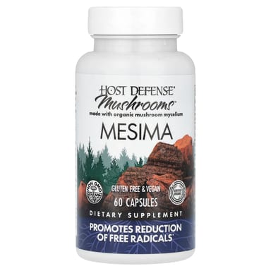 Грибной комплекс Host Defense™, оттенок Mesima, 0.5 г, 60 капсул