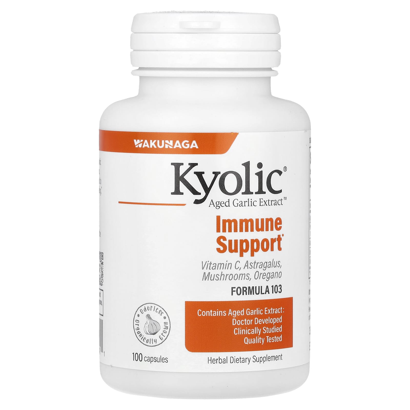 Комплекс Kyolic Aged Garlic Extract™ Immune Support 103, 100 капсул