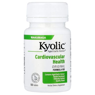 Комплекс Kyolic Aged Garlic Extract™ Cardiovascular Health Original 100, 300 мг, 100 таблеток