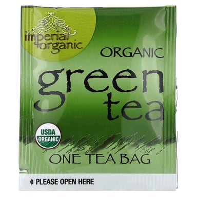 Чай Uncle Lee's Tea Imperial Organic Green, оттенок 18 Tea Bags, 32.4 г, чайные пакетики