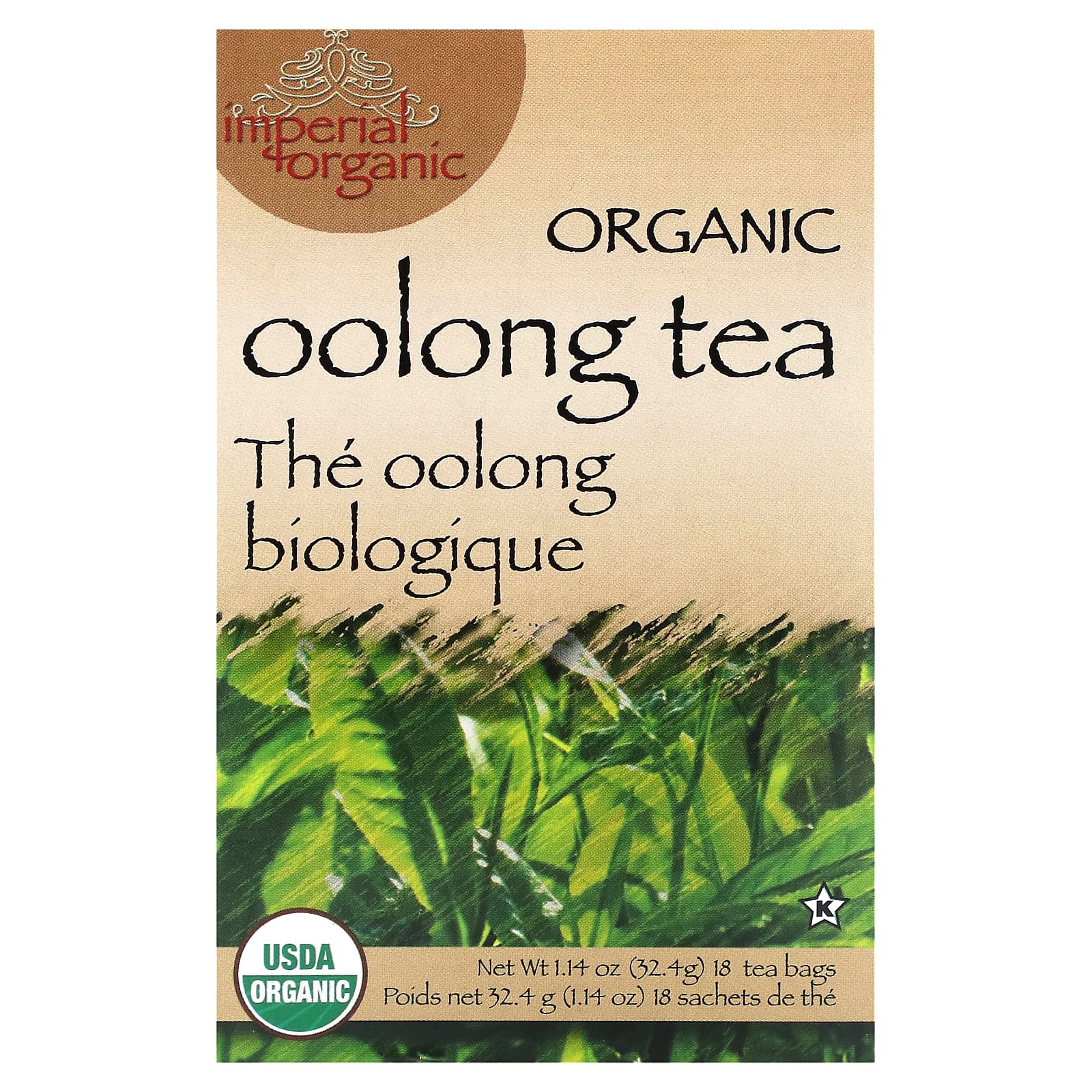 Чай Uncle Lee's Tea Imperial Organic Oolong, оттенок 18 Tea Bags, 32.4 г, чайные пакетики — фото 2
