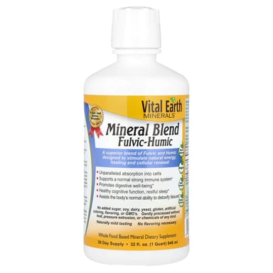 Минерал Vital Earth Minerals Blend Fulvic-Humic, 946 мл
