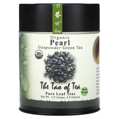 Чай The Tao of Tea Organic Gunpowder Green, оттенок Pearl, 115 г