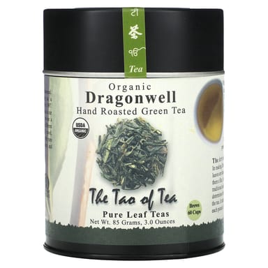 Чай The Tao of Tea Organic Hand Roasted Green, оттенок Dragonwell, 85 г