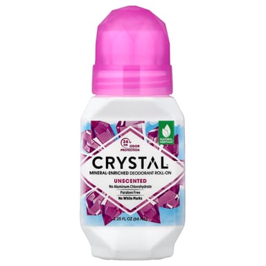 Дезодорант CRYSTAL Mineral-Enriched Roll-On, без отдушки, 66 мл