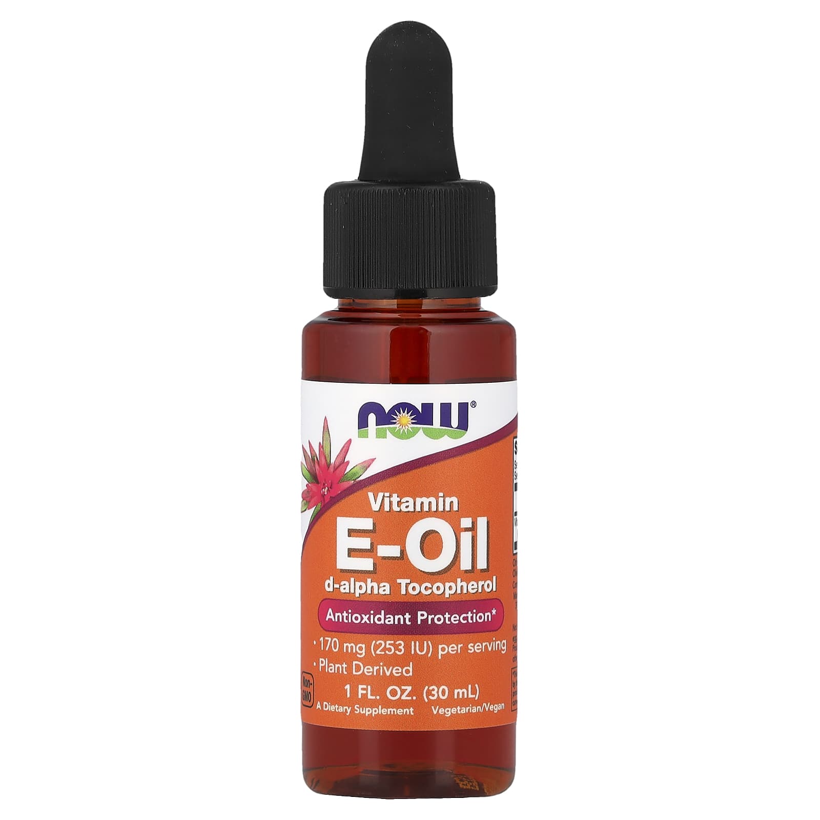 Масло с витамином E NOW Foods Antioxidant Protection, 30 мл