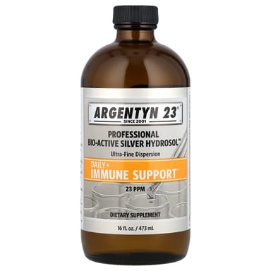 Bio-Active Silver Hydrosol Sovereign Silver Argentyn 23® Professional Bio-Active Silver Hydrosol™, оттенок 23 PPM, 473 мл