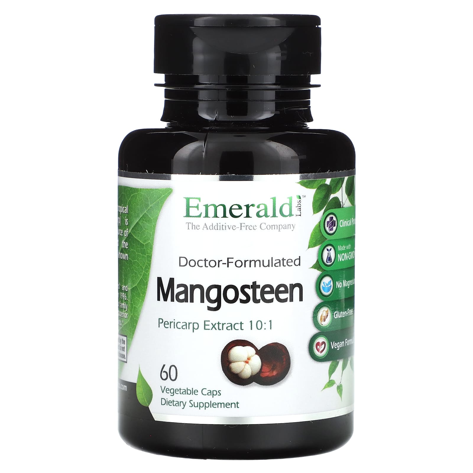 Мангостин Emerald Laboratories, вкус Mangosteen, 600 мг, капсулы