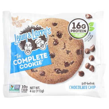 Шоколад Lenny & Larry's The Complete Cookie® Chip, оттенок 12 Cookies, 113 г