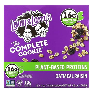 Печенье Lenny & Larry's The Complete Cookie Oatmeal Raisin 12, 113 г