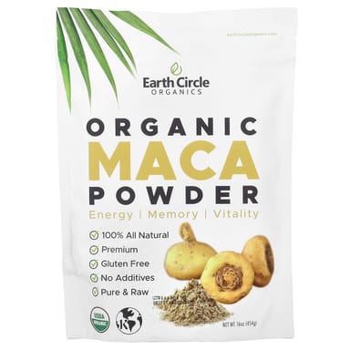 Порошок Earth Circle Organics Organic Maca, 454 г