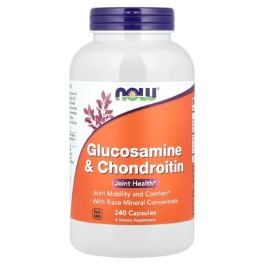 Хондроитин NOW Foods Glucosamine &, 240 капсул