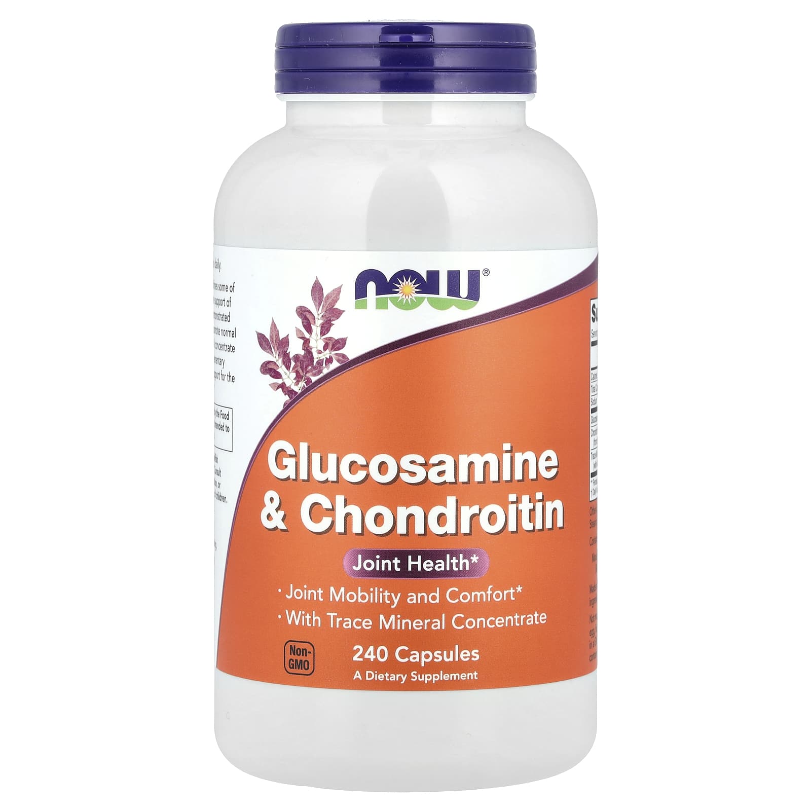 Хондроитин NOW Foods Glucosamine &, 240 капсул