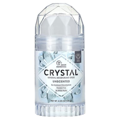 Дезодорант CRYSTAL Mineral Stick, без отдушки, 120 г, стик