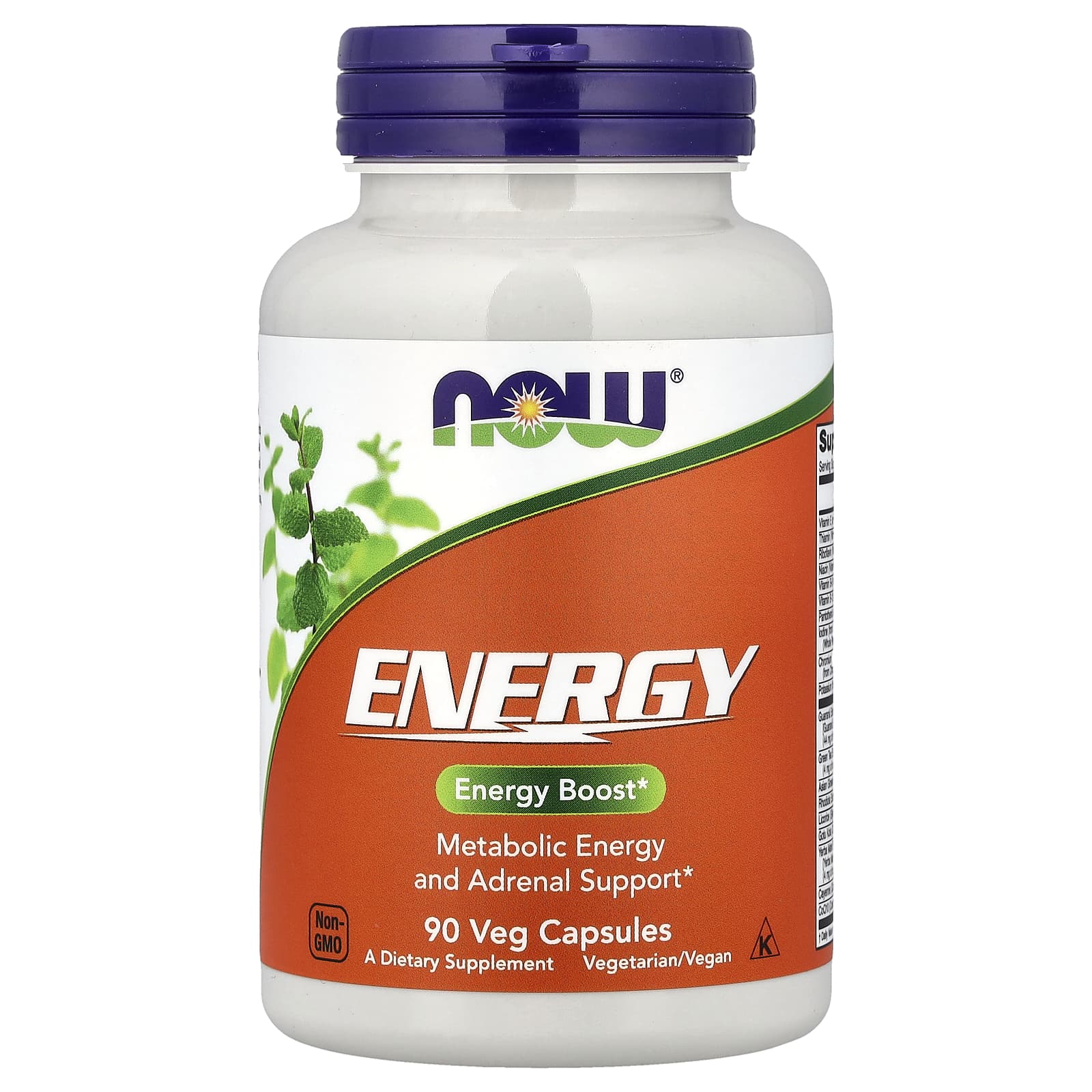 Комплекс Energy NOW Foods, 90 растительных капсул