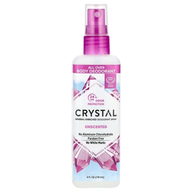 Дезодорант CRYSTAL Mineral-Enriched Spray, без отдушки, 118 мл, спрей