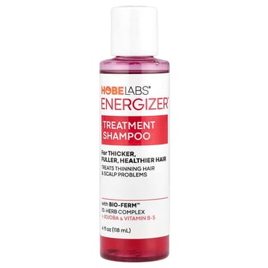 Средство Hobe Labs Energizer™ Shampoo For Thicker Healthier Hair, оттенок Fuller, 118 мл