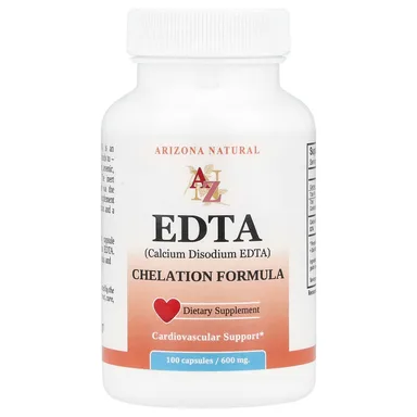 Фото товара: EDTA Arizona Natural, 600 мг, 100 капсул