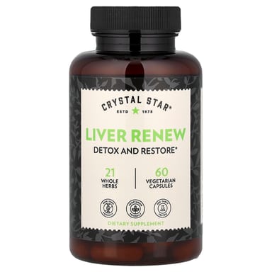 Очищение печени Crystal Star, 60 вегетарианских капсул