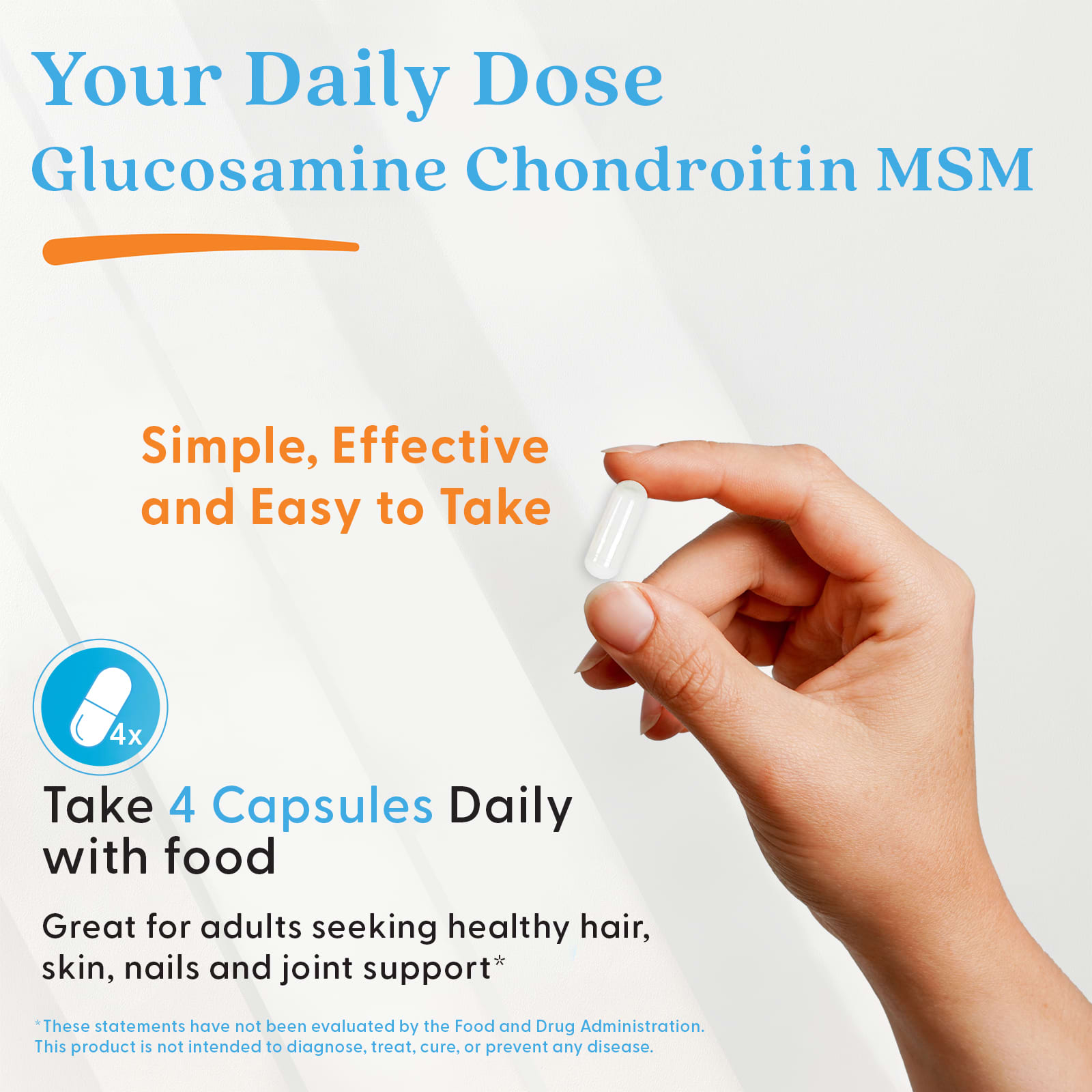 Хондроитин Doctor's Best Glucosamine MSM, 360 растительных капсул — фото 8