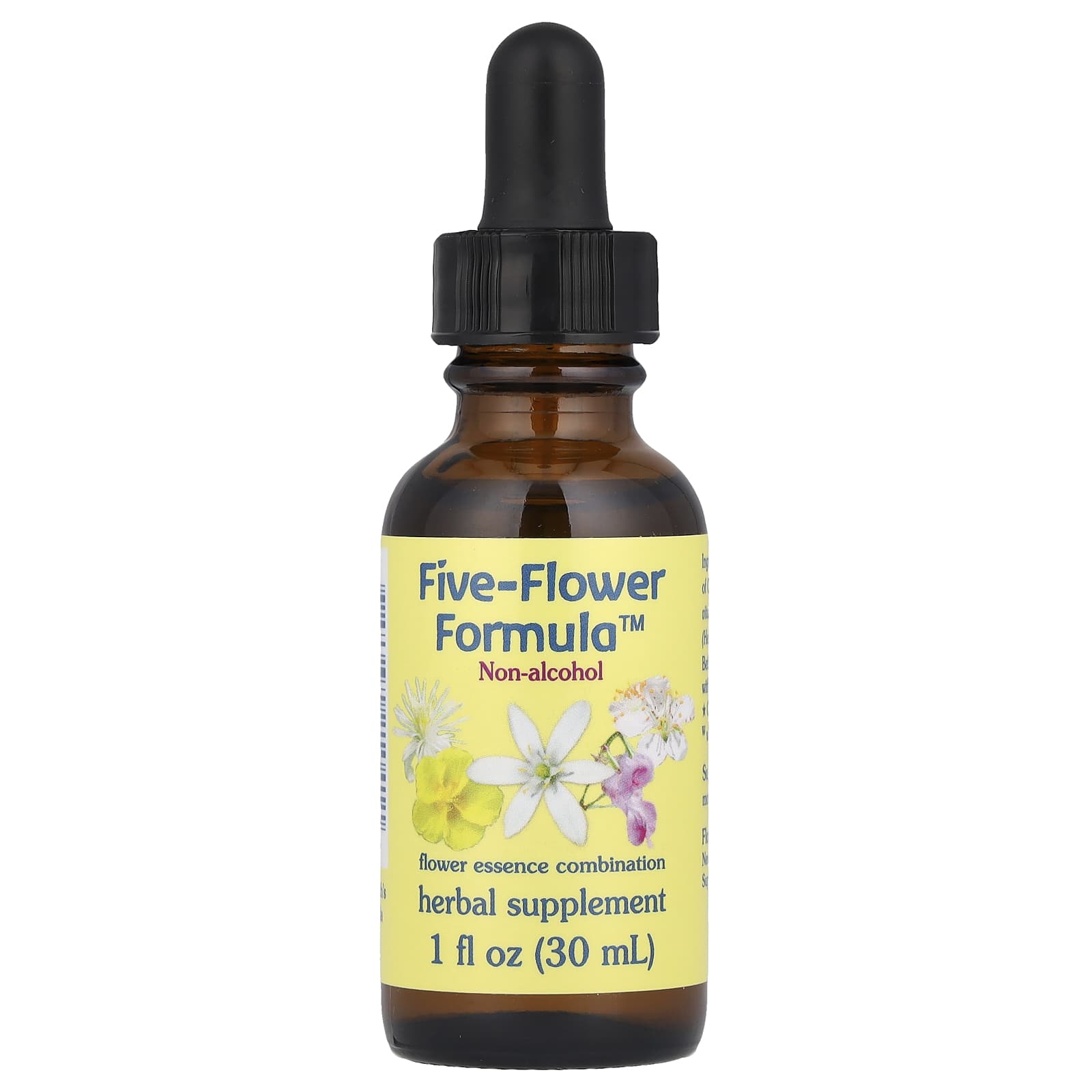 Комплекс Flower Essence Services Five-Flower™ Flower Essence Combination Non-Alcohol, 30 мл