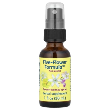 Комплекс Flower Essence Services Five-Flower™ Flower Essence Spray Non-Alcoholic, 30 мл, спрей