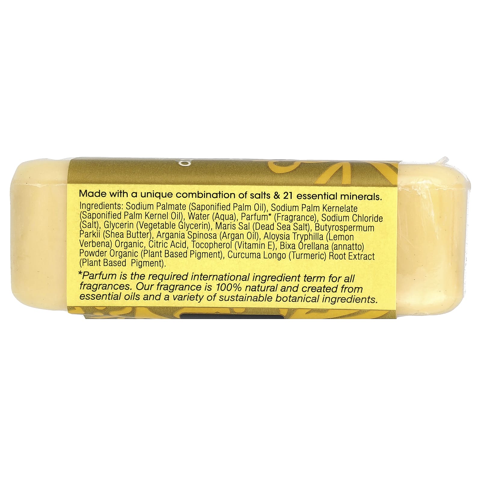 Минерал One with Nature Dead Sea Bar Soap, вкус Lemon Sage, 198 г — фото 3