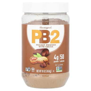 Арахисовая паста PB2 Foods Powder with Cocoa, 454 г, порошок