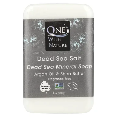 Фото товара: Минерал One with Nature Dead Sea Bar Soap, 198 г
