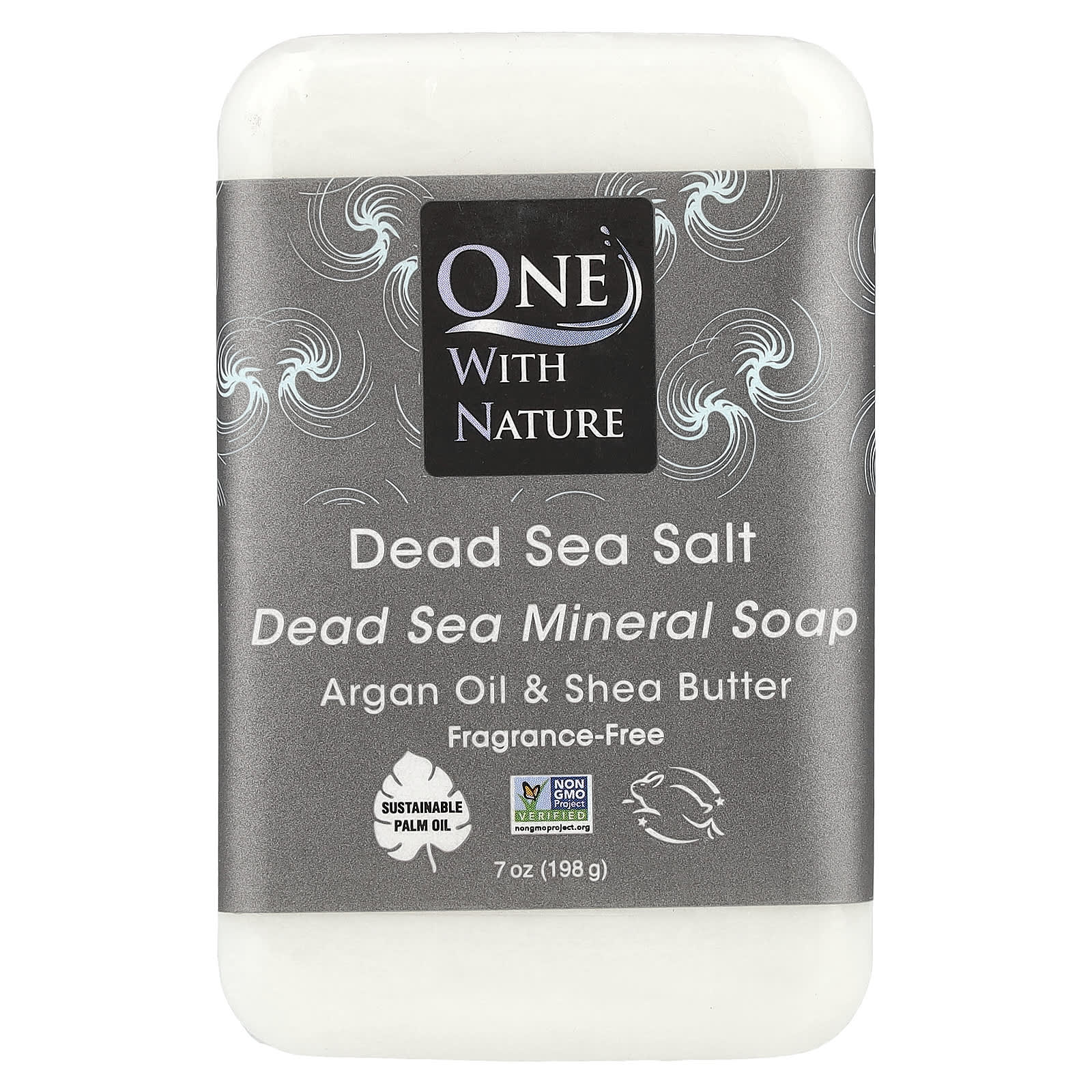 Минерал One with Nature Dead Sea Bar Soap, 198 г