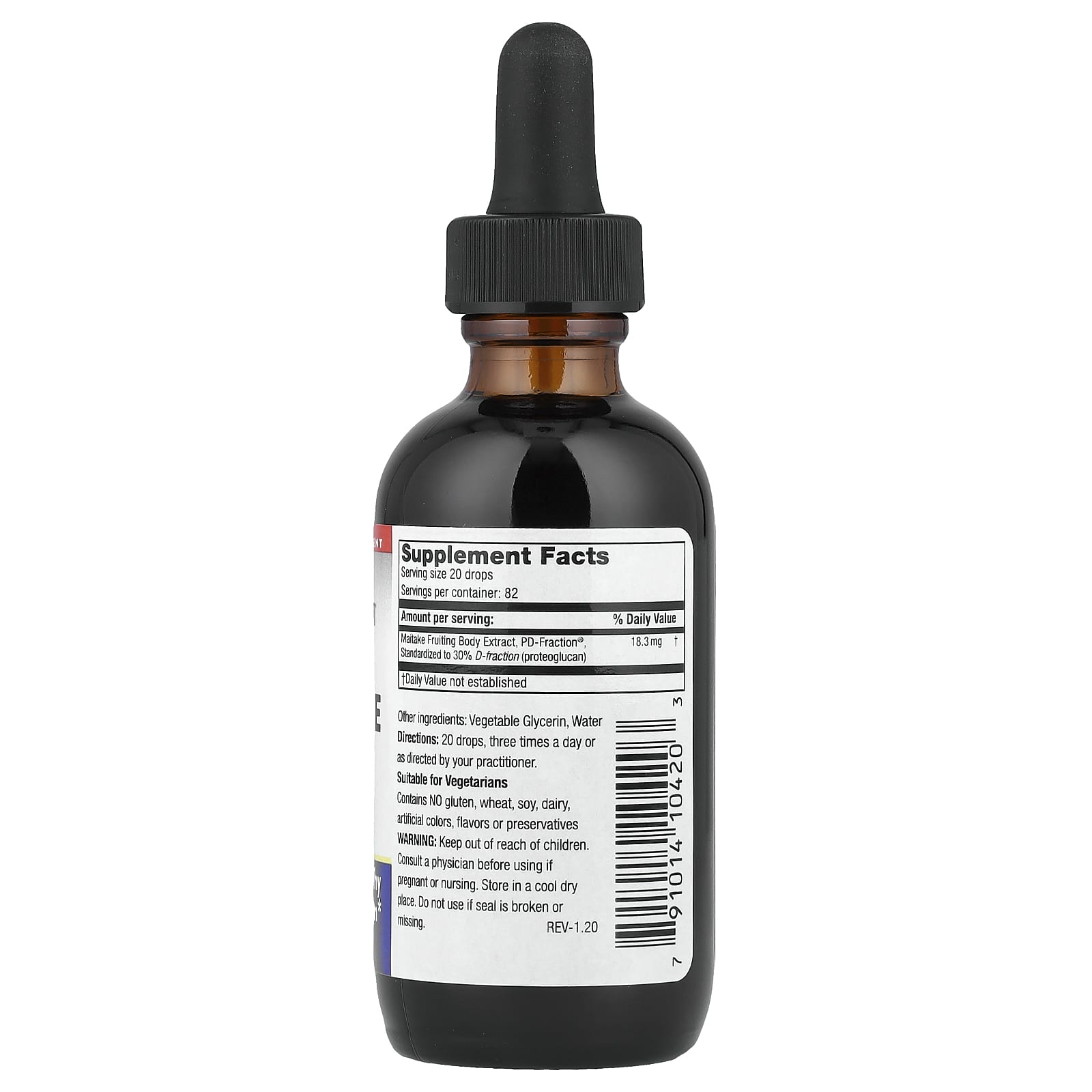 Майтаке Mushroom Wisdom D Fraction® Standard 60 ml — фото 2