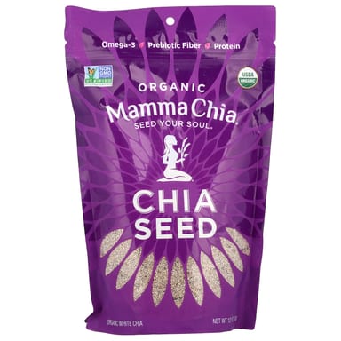 Семена белой чиа Mamma Chia, 340 г