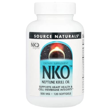 Масло криля Source Naturals NKO™ Neptune, 500 мг, 120 мягких капсул