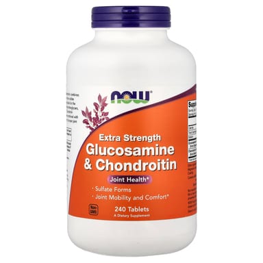 Хондроитин NOW Foods Glucosamine &, 240 таблеток