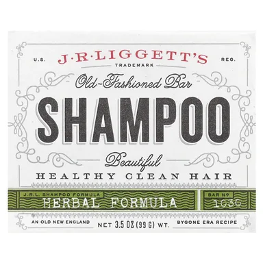 Фото товара: Комплекс J.R. Liggett's Old Fashioned Shampoo Bar Herbal, 99 г, батончик