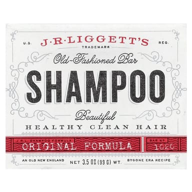 Формула J.R. Liggett's Old Fashioned Shampoo Bar Original, 99 г, батончик