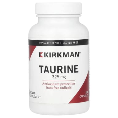 Таурин Kirkman Labs, 325 мг, 250 капсул