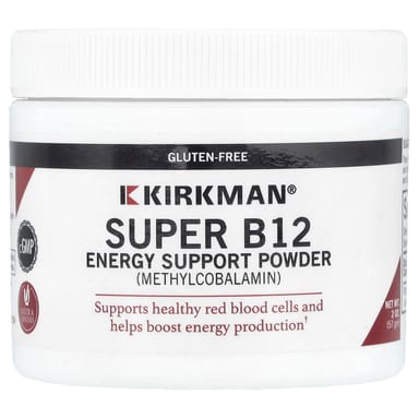 Порошок Kirkman Labs Super B12 Energy Support, 57 г
