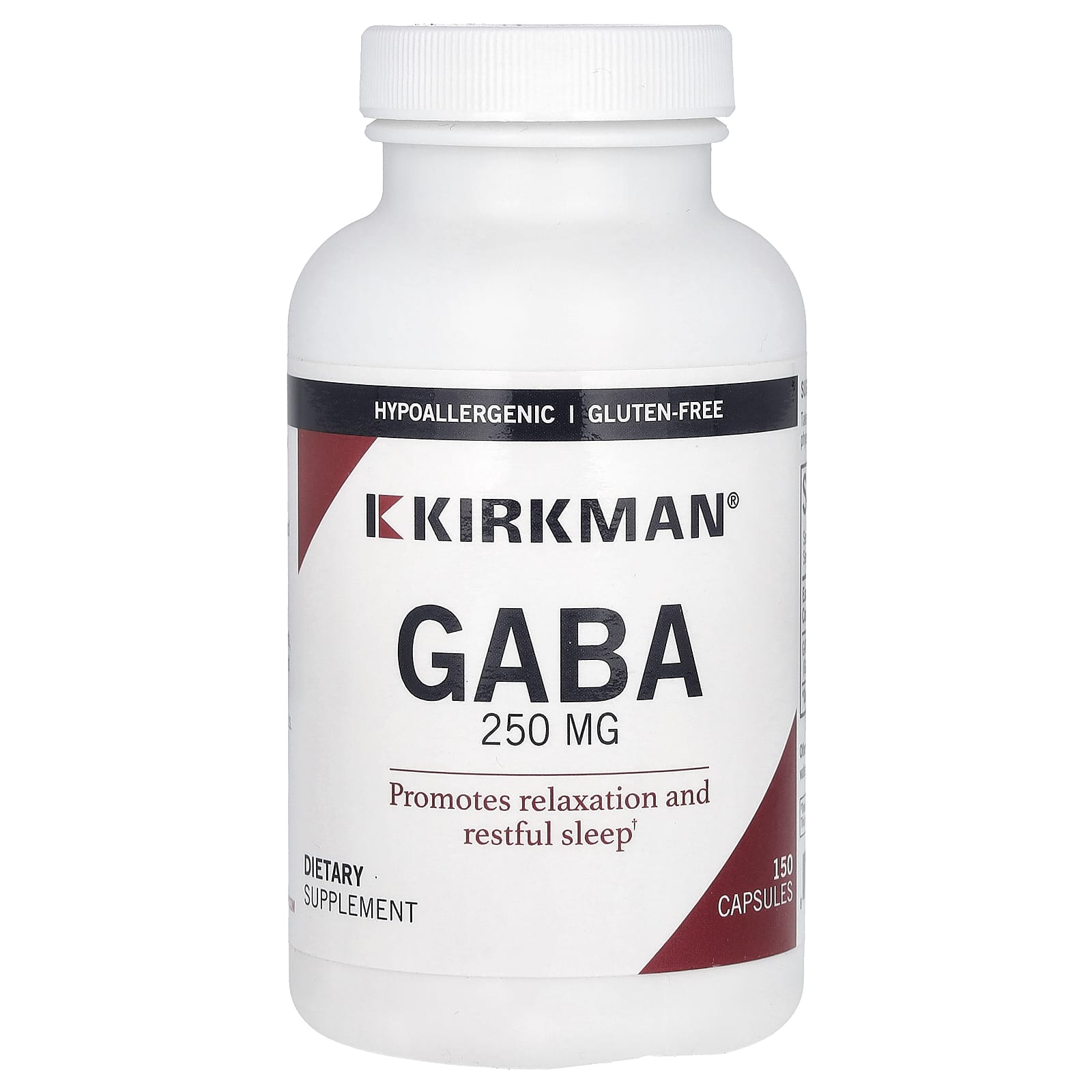 ГАМК Kirkman Labs, 250 мг, 150 капсул