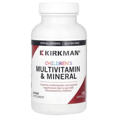 Детские мультивитамины Kirkman Labs & Mineral, 120 капсул