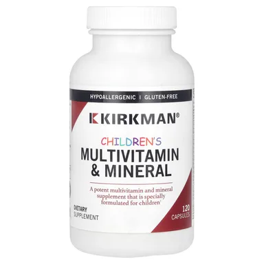 Фото товара: Детские мультивитамины Kirkman Labs & Mineral, 120 капсул