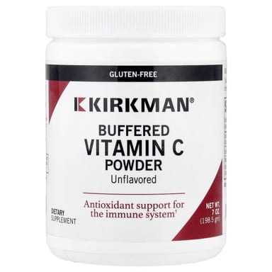 Витамин C Kirkman Labs Buffered Powder, оттенок Unflavored, 198.5 г, порошок