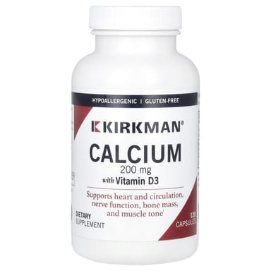 Витамин D3 Kirkman Labs Calcium , 120 капсул