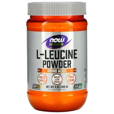 L-лейцин NOW Foods Sports L-Leucine Powder, 255 г, порошок